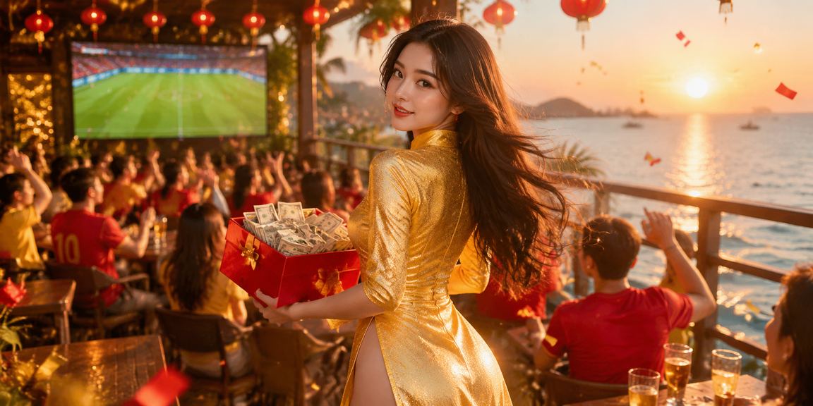 Người phụ nữ Hà Nội mặc áo dài sử dụng ứng dụng casino trên điện thoại